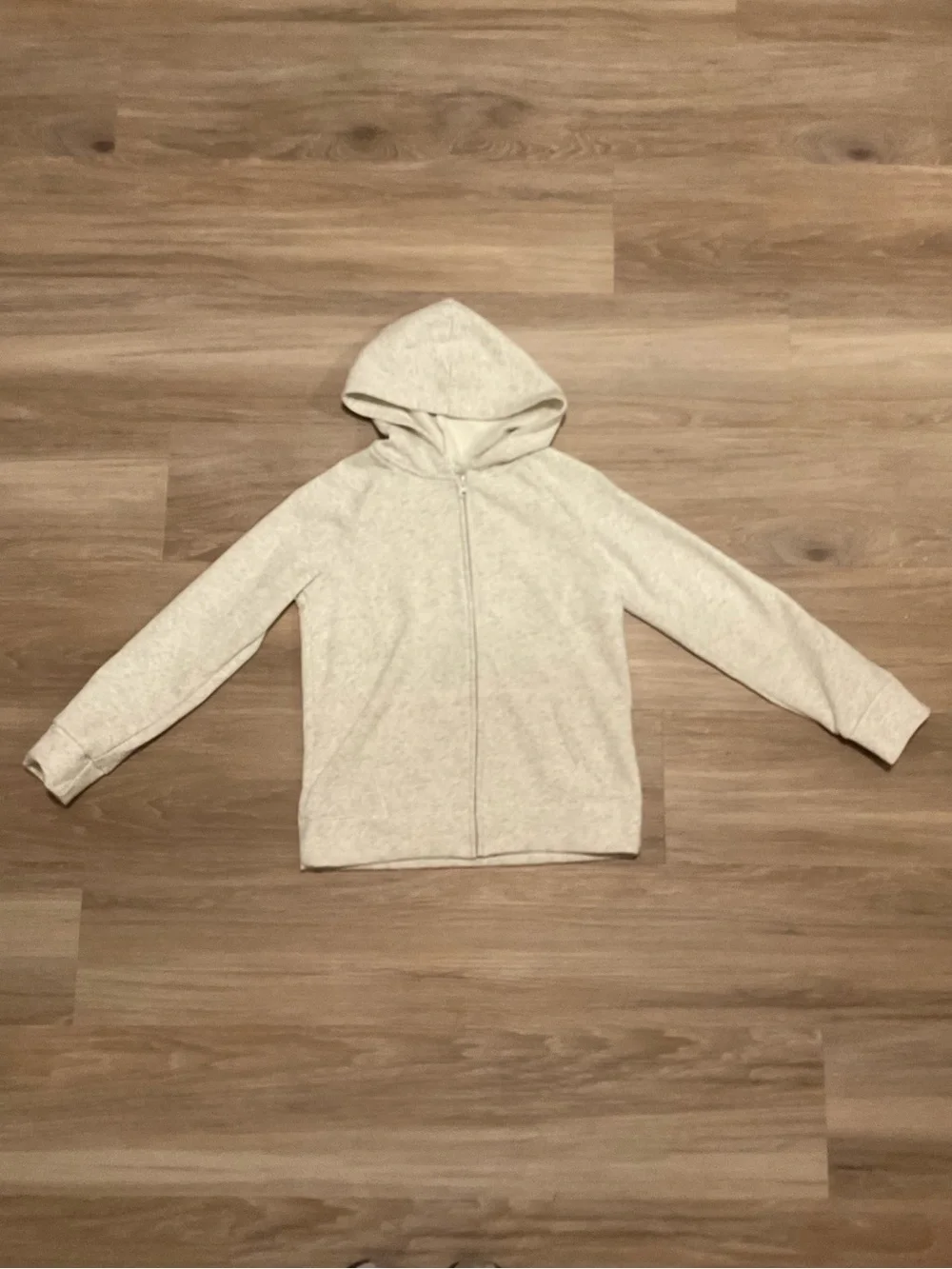 Children’s Place | Kids Zip Hoodie Jacket in Light Heather Gray